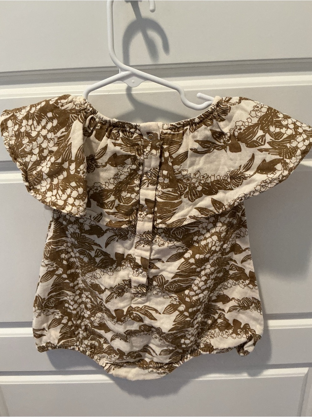 Kate Quinn Bundle of Two Organic Cotton Floral Rompers Size 18-24M - Picture 5 of 7